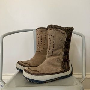 Merrell puffin tan high snow boots winter boot